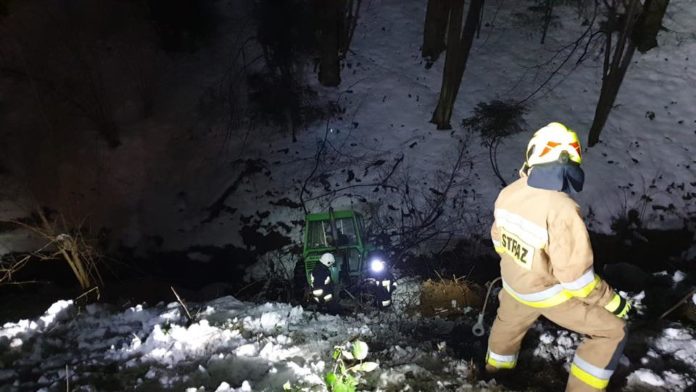 rolnik, rolnictwo, portal rolny, maszyny, bezpieczeństwo na wsi, wypadki na wsi, OSP Laskowa