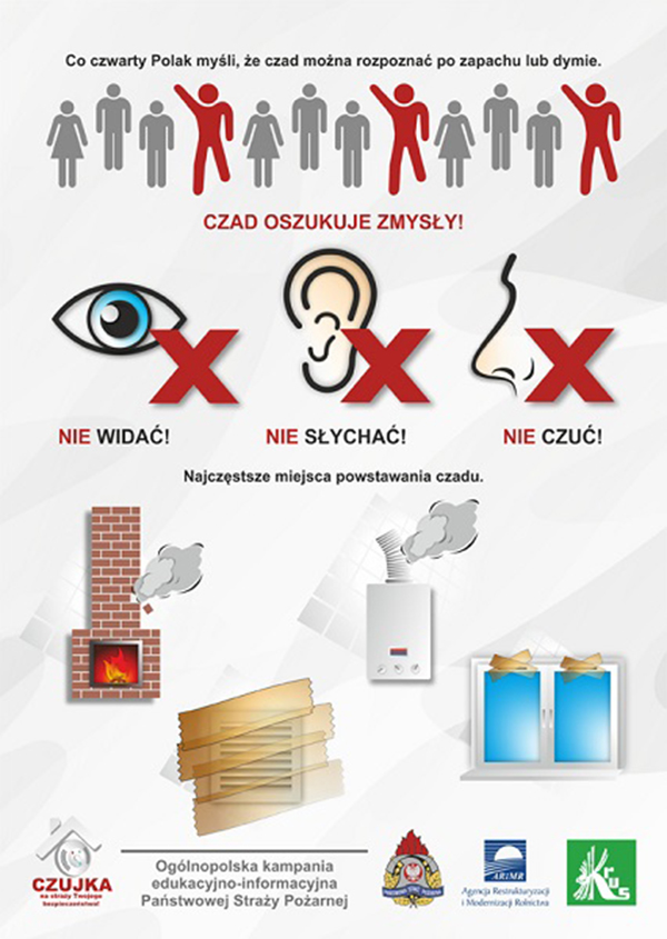 Czujka na straży Twojego bezpieczeństwa! Kampania edukacyjna 