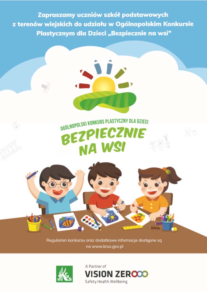 Kasa Rolniczego Ubezpieczenia Społecznego, KRUS, Konkurs plastyczny dla dzieci