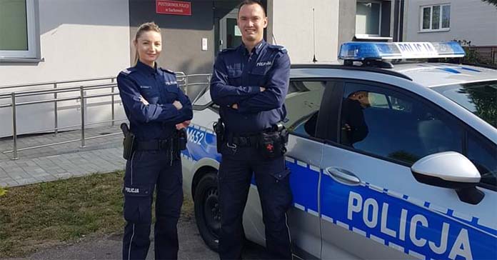 policja, sokółka, Karpowicze, ciągniuk, wypadek ciągnika, pożar, pożar ciągnika