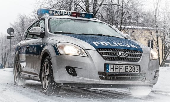 Niebezpieczny kulig za traktorem