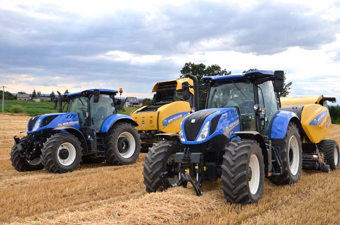 sprzedaż ciągników, ciągniki, John Deere, New Holland
