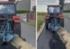 Rolnik zaorał świeży asfalt. Mieszkańcy czekali na ten remont od lat