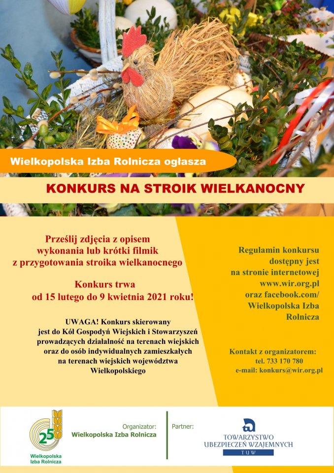 Konkurs na stroik wielkanocny 