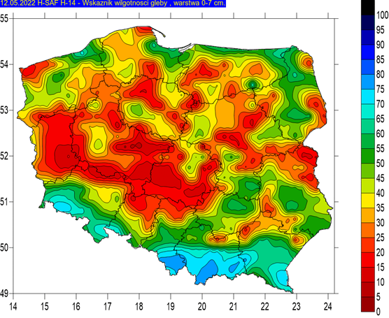 Susza prawie w całym kraju