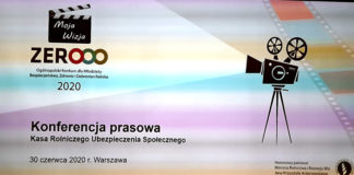 „Wizja Zero” czyli bez wypadków i chorób zawodowych rolników – konferencja prasowa Prezes KRUS dr Aleksandry Hadzik