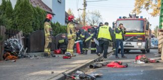 Tragiczne zderzenie motocyklisty i ciągnika rolniczego