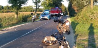 Śmiertelne zderzenie motocyklisty z ciągnikiem rolniczym