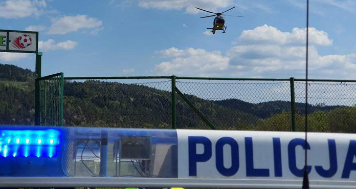 Poważny wypadek przy wycince drzew