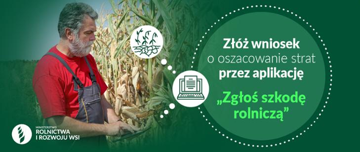Zgłoś szkodę rolniczą – susza 2021